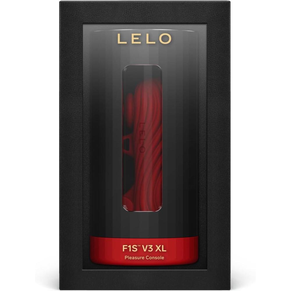 imageLELO F1S V3 XL Male Sex Toy with Bluetooth App Automatic Male Masturbator with 7 Settings Sex Toy for Men with an Interactive AI Mode Hands Free Masturbators Male Stroker Male Sex Toy RedRed