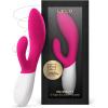 LELO INA Wave 2 Rabbit Vibrator for Women Sex Toy G Spot Rabbit Vibrator with Wavemotion Technology and 12 Vibrations Settings, Sex Toys for Women, Cerise(Cerise)