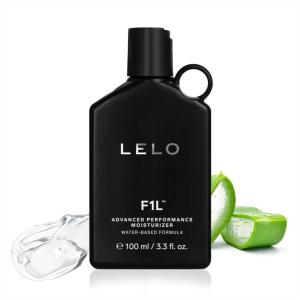 LELO F1L Silky Smooth Water-Based Lubricant, Personal Lubricant Water Based, Personal Lubricants for Privacy, 100 ml / 3.3 fl. oz