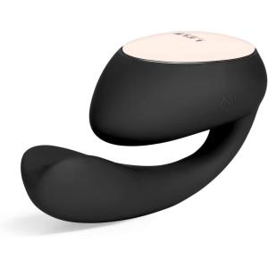 LELO IDA Wave Dual App-Controlled Vibrator with 2 Powerful Motors and 10 Vibration Settings – Remote Control Sex Toy for Women and Couples, Coral Red(Black)