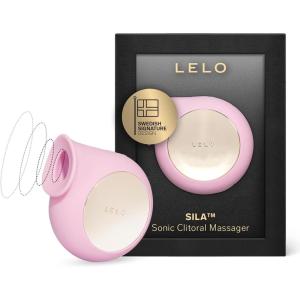 LELO SILA Sonic Clit Sucker, Waterproof Vibrator for Women, Adult Toys Vibrators Sex Toys for Women with Gentle External Stimulation, Lilac(Pink)