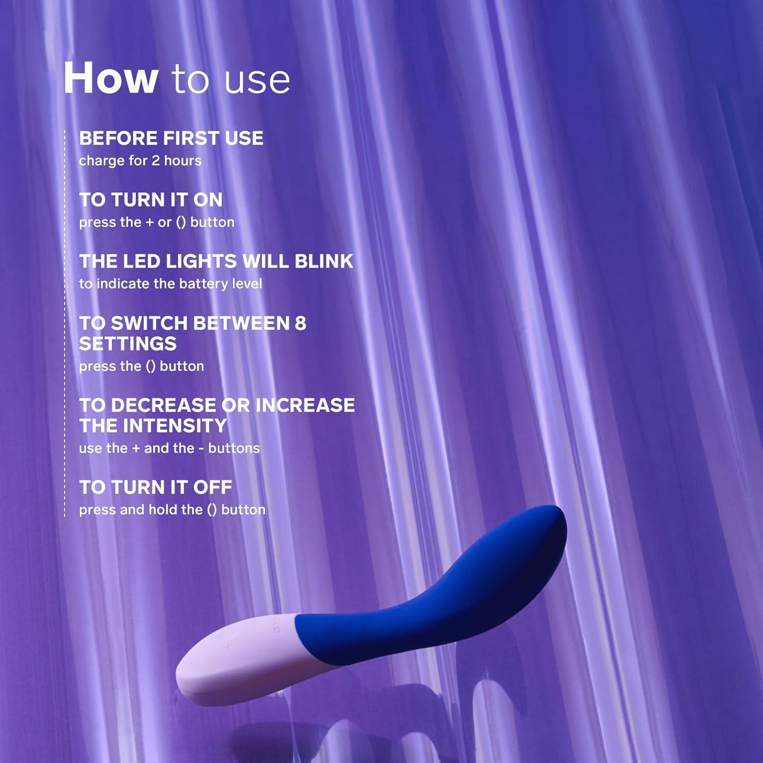 imageLELO Mona Wave Personal Massager for Women G Spot Vibrator with WaveMotion Technology Sex Toy for Women with 10 Vibration Patterns G Spot Dildo Female Sex Toy BlackBlack