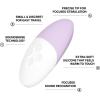 LELO SIRI 3 Sound Activated Small Personal Vibrator, Mini Massager with 8 Pleasure Settings with SoundSense Technology, Waterproof Bullet Vibrator for Clit, Pistachio Cream(Calm Lavender)