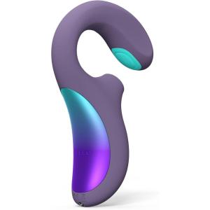 LELO Enigma Double Sonic Female Triple Stimulation Massager with Bluetooth App, 8 Pleasure Settings and 2 Extra Modes, Rabbit Sex Toy, Vaginal Vibrators, Cyber Purple(Cyber Purple)